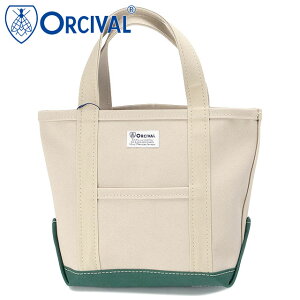 �I�[�V�o�� ORCIVAL �g�[�g�o�b�O �X���[�� [OR-H0285-KWC] TOTE BAG SMALL �����Y�E���f�B�[�X ���j�Z�b�N�X �� ���{�� �L�����o�X�g�[�g ���T�C�Y ���z �x�[�W�� LT.SAND-BEIGE/GREEN ���K�戵�X