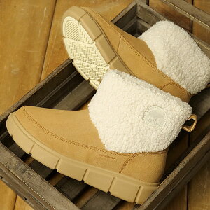 \ SOREL u[c \GNXv[[3 Xb|R[W[EH[^[v[t [NL5121-252 FW25] W SOREL EXPLORER III SLIP-ON COZY WP fB[X C h Xm[u[c EB^[u[c Tawny-Buff/Sea