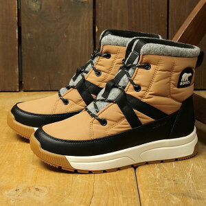 yő100%|CgobN!z\ SOREL u[c EBbgj[3 ~bhEH[^[v[t [NL5282-253 FW25] W WHITNEY III MID WP fB[X C h Xm[u[c EB^[u[c Tawny-Buff/Black K