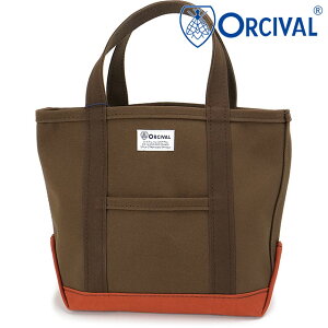 ORCIVAL �I�[�V�o�� �g�[�g�o�b�O �X���[�� [#OR-H0285-KWC FW26] TOTE BAG SMALL ���f�B�[�X �����Y ���j�Z�b�N�X 4�����z �R�b�g��100% �����x �n���R�V ��v �O�|�P�b�g �R���p�N�g MADE IN JAPAN ���{�� �T
