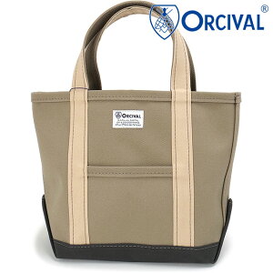 ORCIVAL �I�[�V�o�� �g�[�g�o�b�O �X���[�� [#OR-H0285-KWC FW26] TOTE BAG SMALL ���f�B�[�X �����Y ���j�Z�b�N�X 4�����z �R�b�g��100% �����x �n���R�V ��v �O�|�P�b�g �R���p�N�g MADE IN JAPAN ���{�� �T