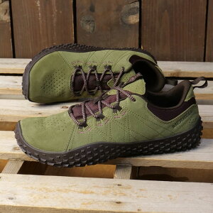 MERRELL ������ �X�j�[�J�[ �����Y ���v�g [J00005151 FW26] M WRAPT �x�A�t�b�g�V���[�Y �s�b�O�X�L�����U�[ �A�E�g�h�A �J�[�L�O���[�� LODEN ���K�戵�X