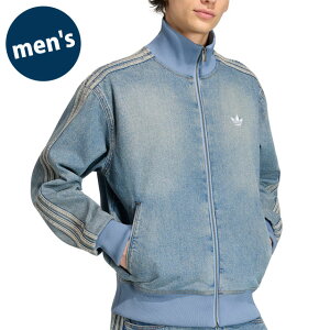adidas Originals �A�f�B�_�X �I���W�i���X �����Y ���C�g�E�H�b�V�� �f�j�� �t�@�C���[�o�[�h �g���b�N�g�b�v [DC091/KS4970 FW26] LIGHT WASH DENIM FIREBIRD TRACK TOP ���j�Z�b�N�X �g���b�N�W���P�b�g �f�j��