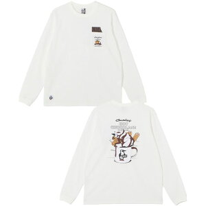 `X CHUMS zbg`R[g|PbgubVhOX[uTVc [CH01-2659 FW25] M Hot Chocolate Pocket Brushed L/S T-Shirt Y gbvX Jbg\[  USARbg K戵X