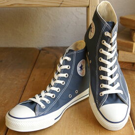 【6/5限定！エントリーで最大100％ポイントバック！】コンバース キャンバス オールスター ハイカット CONVERSE CANVAS ALL STAR HI ネイビー 靴 （32060185）【e】