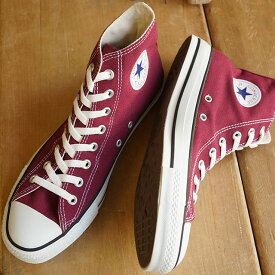 コンバース キャンバス オールスター ハイカット CONVERSE CANVAS ALL STAR HI マルーン 靴 （32060132）【e】