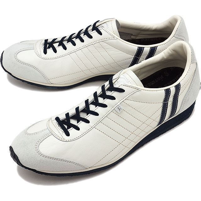 【返品送料無料】PATRICK パトリック スニーカー IRIS アイリス メンズ・レディース 日本製 靴 P.WHT パールホワイト （23422）  | SHOETIME