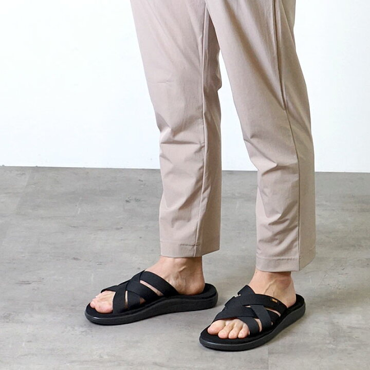 楽天市場 返品 交換可 テバ Teva メンズ サンダル M Voya Slide ボヤ スライドblk b Shoetime