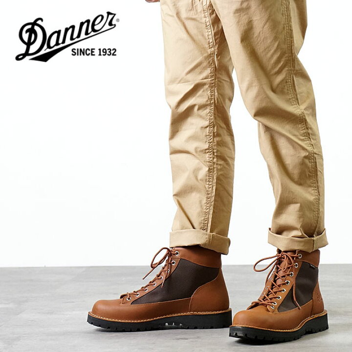 Danner ダナー マウンテンブーツ メンズ DANNER FIELD ダナー フィールド TAN/DARK BROWN 靴  （D121003 SS18） SHOETIME