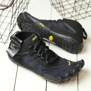 rut@CutBK[Y Vibram FiveFingers 5{wV[Y nCLO gbLOp V-TREK [19W7401 SS20] fB[X xAtbgXj[J[ C Black / Black ubNn