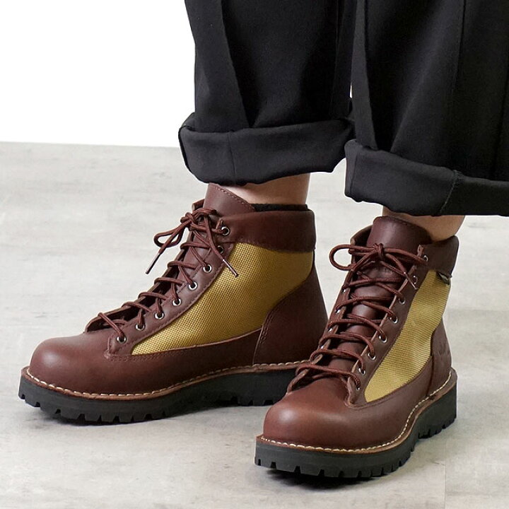 楽天市場 サイズ交換片道送料無料 Danner ダナー マウンテンブーツ レディース Ws Danner Field ウィメンズ ダナー フィールド Dark Brown Beige 靴 D Ss18 Shoetime