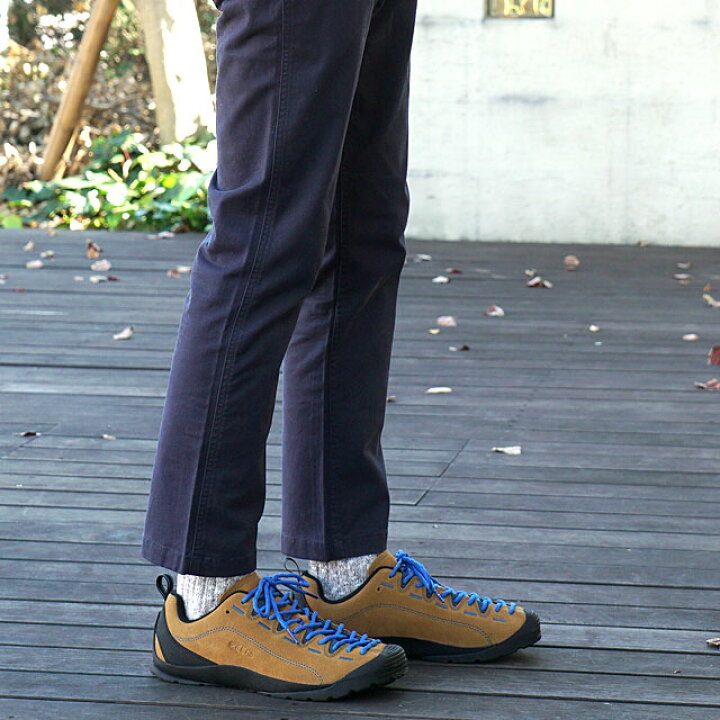 楽天市場 サイズ交換片道送料無料 Keen キーン ジャスパー トレッキングシューズ Jasper Mns Cathay Spice Orion Blue 靴 Shoetime