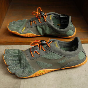 rut@CutBK[Y Vibram FiveFingers fB[X 5{wV[Y [21W0701 ] W KSO EVO g[jO tBbglX W JWA Grey/Orange D O[n