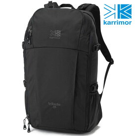 カリマー Karrimor トリビュート リュック （501012-9000 SS22） tribute 40 鞄 アウトドア デイパック バックパック Black 黒 ブラック系