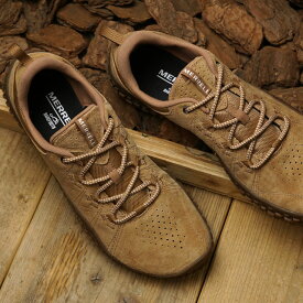 メレル MERRELL メンズ ラプトゥ M WRAPT （J036015 FW21） スエード ベアフット スニーカー トレイル アウトドア TOBACCO ブラウン系