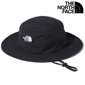 ザ ノースフェイス THE NORTH FACE ホライズンハット （NN02336-K SS23） Horizon Hat メンズ・レディース TNF アウトドア 帽子 UVカット サイズ調整可能 ブラック【メール便可】【e】