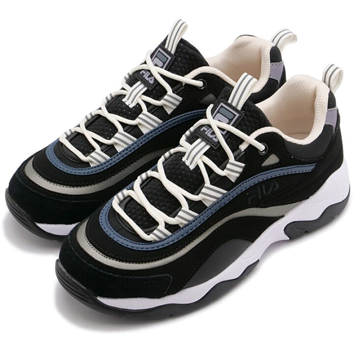 FILA フィラ レディース スニーカー Core Black / Core Black / Cloud White 【(WMNS) FILA Lynx 'White Black' A12W241223FSL】  サイズ US_6.5(23.5cm)