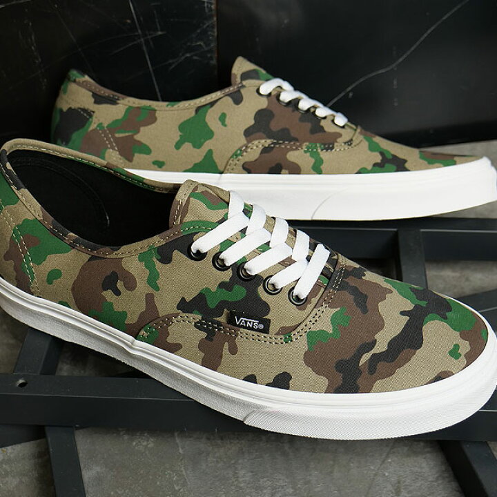 楽天市場】バンズ VANS スニーカー オーセンティック VR3 カモ 