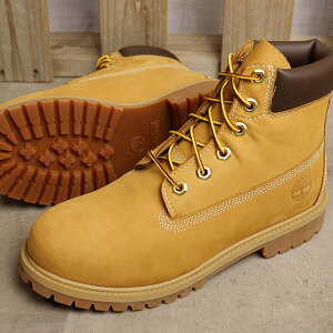 �y�ő�100%�|�C���g�o�b�N!�z�y���f�B�[�X�Ή��T�C�Y�z �e�B���o�[�����h Timberland 6�C���` �v���~�A���u�[�c [112909-713 SS23] Junior 6inch Premium Boots �C �W���j�A �h�� �C�G���[�u�[�c Wheat �C�G���[