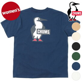 チャムス CHUMS レディース ブービーロゴTシャツ （CH11-2279 SS23） W Booby Logo T-Shirt トップス 半袖 アウトドア【メール便可】