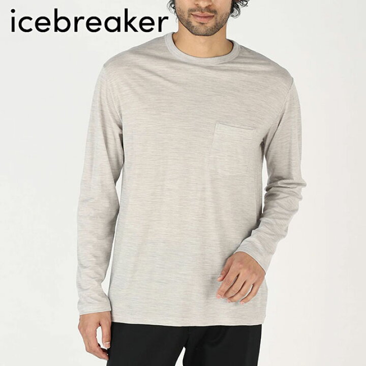 楽天市場】アイスブレーカー icebreaker メンズ U150 ロングスリーブ 