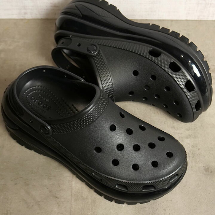 楽天市場】クロックス CROCS サンダル クラシック メガ クラッシュ 