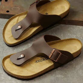 【国内正規販売店】ビルケンシュトック BIRKENSTOCK ラムゼス ビルコフロー （44701 SS23） RAMSES メンズ・レディース ドイツ製 コンフォートサンダル 健康サンダル DARK BROWN | BIRKO-FLOR 茶 ブラウン系