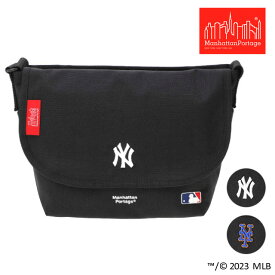 マンハッタンポーテージ Manhattan Portage × MLB カジュアルメッセンジャーバッグ （MP1605JRMLBYANKEES/MP1605JRMLBMETS SS23） Casual Messenger Bag JR MLB メンズ・レディース 鞄 ショルダーバッグ