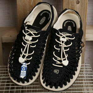 yő100%|CgobNzyԕizL[ KEEN fB[X T_ j[N LoX [1028565 SS24] W UNEEK CANVAS C Lv AEghA Black/Birch