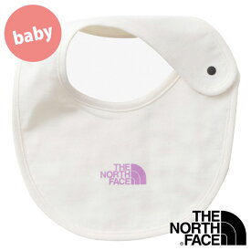 ザ・ノース・フェイス THE NORTH FACE ベビービブ （NNB72314-OT SS24） Baby Bib 男の子・女の子 TNF 赤ちゃん スタイ お食事エプロン ギフト 出産祝い アウトドア オフホワイト2 【メール便可】