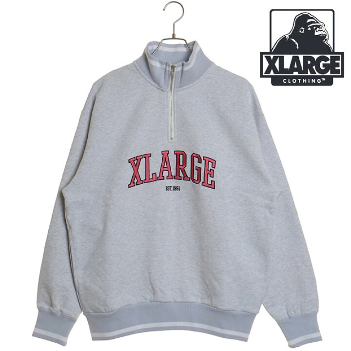 楽天市場】エクストララージ XLARGE メンズ ストライプドリブ ハーフ 