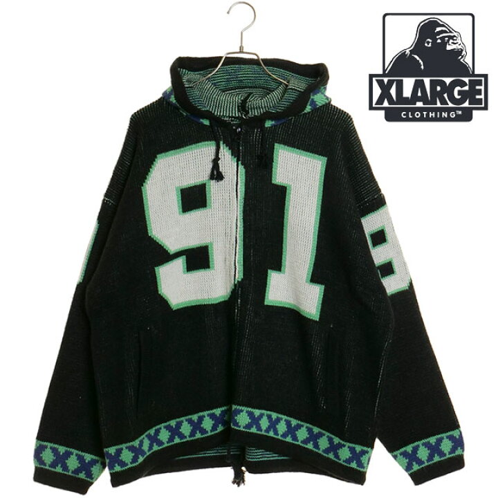 楽天市場】エクストララージ XLARGE メンズ ジップアップフーデッド 