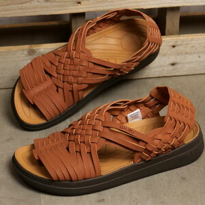 y10/31܂!ő100%|CgobNz}uT_Y MALIBU SANDALS Y T_ LjI [MS010010 SS24] CANYON `T_ B[KU[ WHISKEY/DARK-BROWN K戵X