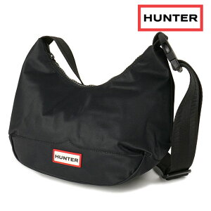 �y�ő�100%�|�C���g�o�b�N�zHUNTER �n���^�[ �i�C�����~�j�z�{ [UBS3600KBM-BLK SS24] nylon mini hobo �����Y�E���f�B�[�X �� �V�����_�[�o�b�O �~�j�o�b�O black ���K�戵�X�ye�z