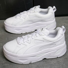 【返品交換送料無料】プーマ PUMA レディース スニーカー BLSTR DRESSCODE ウィメンズ （396094-01 SS24） 靴 レトロ 厚底シューズ プーマホワイト