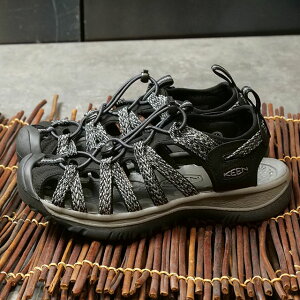yő100%|CgobNzyԕizL[ KEEN fB[X T_ EBXp[ [1028815 SS24] W WHISPER C Lv AEghA Black/Steel-Grey