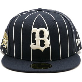 ニューエラ NEWERA キャップ オリックス・バファローズ （14109875 SS24） 59FIFTY メンズ・レディース 帽子 ネイビー