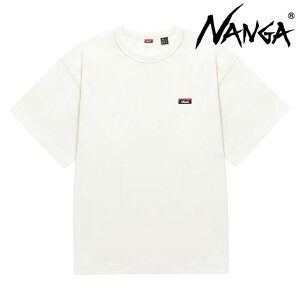 NANGA �i���K �����Y �G�R�n�C�u���b�h �{�b�N�X���S �G���u���C�_���[�e�B�[ [NW2411-1G804-A SS24] ECO HYBRID BOX LOGO EMBROIDERY TEE �g�b�v�X ����T�V���c �A�E�g�h�A WHT �y���[���։z ���K�戵�X