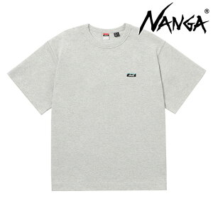 NANGA �i���K �����Y �G�R�n�C�u���b�h �{�b�N�X���S �G���u���C�_���[�e�B�[ [NW2411-1G804-A] ECO HYBRID BOX LOGO EMBROIDERY TEE �g�b�v�X ����T�V���c �A�E�g�h�A A.GRY �y���[���։z ���K�戵�X