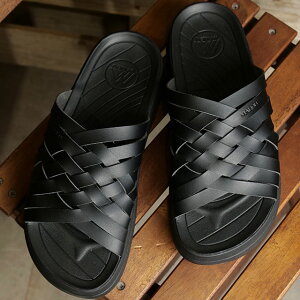 yő100%|CgobNz}uT_Y MALIBU SANDALS fB[X T_ Y} vbgtH[ [MSP020001 SS24] ZUMA PLATFORM XChT_ B[KU[  BLACK/BLACK K戵X