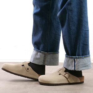 yő100%|CgobN!zrPVgbN BIRKENSTOCK T_ {Xg xA [60461/60463 SS25] BOSTON YEfB[X hCc RtH[gT_ NT_ TAUPE | SUEDE-LEATHER 