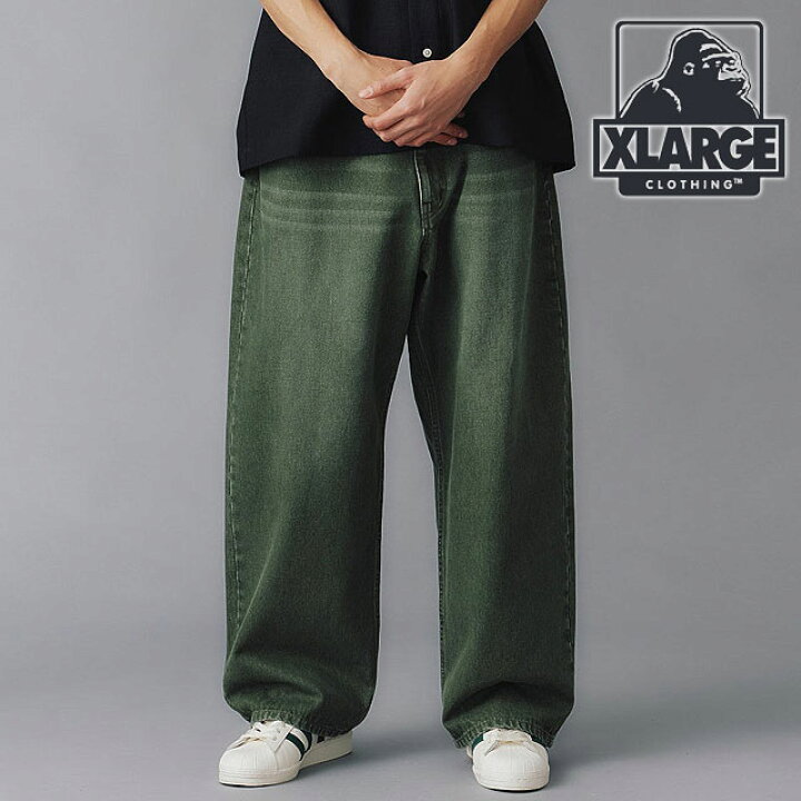 楽天市場】エクストララージ XLARGE メンズ バギーデニムパンツ 