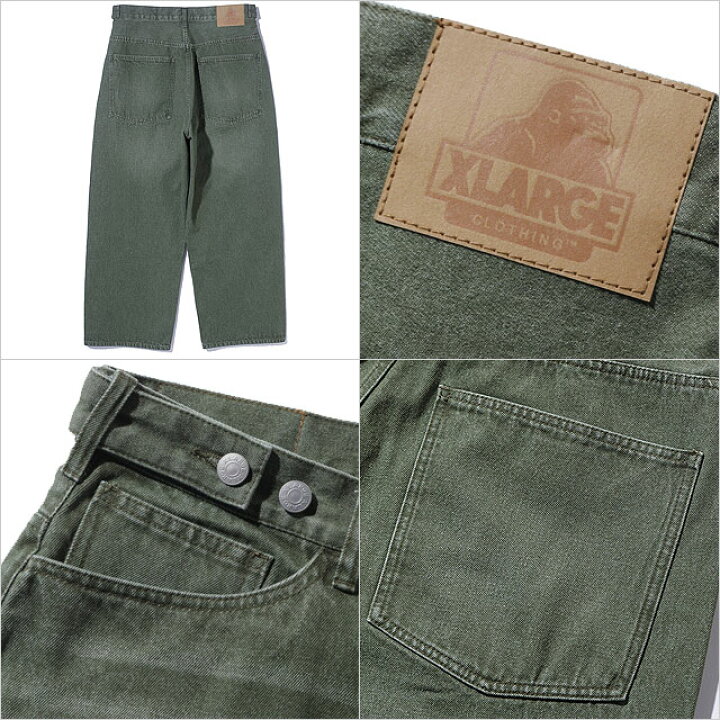 楽天市場】エクストララージ XLARGE メンズ バギーデニムパンツ 