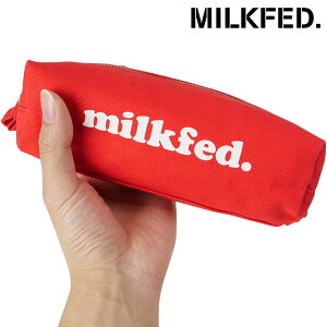 �y�ő�100%�|�C���g�o�b�N�zMILKFED. �~���N�t�F�h �E�B �y���V���P�[�X [103251054002 SS25] OUI PENCIL CASE ���f�B�[�X �������� �y���P�[�X �~�j�|�[�` RED �y���[���։z ���K�戵�X