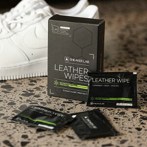 �y�ő�100%�|�C���g�o�b�N�zSNEAKER LAB �X�j�[�J�[���{ �v�P�A�p�i ���U�[ ���C�v�X 12�p�b�N [127225061001 SS25] Leather WIPES -12 PACK �v���i�p �ۊv�ܐ����z���y�[�p�[�N���[�i�[ �g�їp �g���̂� ���U
