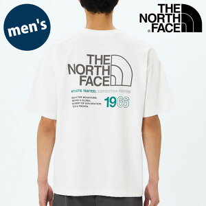 �y20%OFF/SALE�zTHE NORTH FACE �U�E�m�[�X�E�t�F�C�X �V���[�g�X���[�u�C�[�G�X66���S���C�h�e�B�[ [NT32597-W SS25] S/S ES 66 Logo Wide Tee �����Y TNF �A�E�g�h�A �g�b�v�X ����T�V���c �R�ۖh�L �z���C�g�y