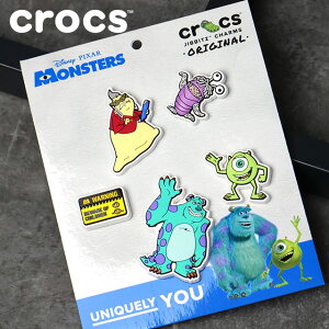 yő100%|CgobNzNbNX crocs Wrbc`[ X^[YCN 5pbN [10014921 SS25] JIBBITZ Monsters Inc 5Pack YEfB[X V[YANZT[ JX^}CY R{ 