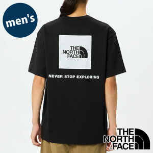 �U�E�m�[�X�E�t�F�C�X THE NORTH FACE �V���[�g�X���[�u�o�b�N�X�N�G�A���S�e�B�[ [NT32447-K2 SS25] S/S Back Square Logo Tee �����Y TNF �A�E�g�h�A �g�b�v�X ����T�V���c �u���b�N2 �y���[���։z ���K��