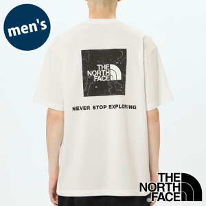 �U�E�m�[�X�E�t�F�C�X THE NORTH FACE �V���[�g�X���[�u�o�b�N�X�N�G�A�g���o�[�X���S�e�B�[ [NT32543-W] S/S Back Square Traverse Logo Tee �����Y TNF �A�E�g�h�A �g�b�v�X ����T�V���c �z���C�g �y���[����