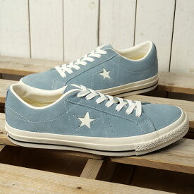 コンバース CONVERSE スニーカー ワンスター スエード [35200863 SS25] ONE STAR SUEDE メンズ・レディース 靴 シューズ LIGHT-BLUE 正規取扱店【ts】【e】【ts】